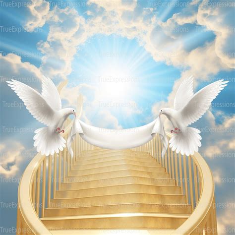 Stairway to heaven vi ai art christian funeral blue heaven memorial ...