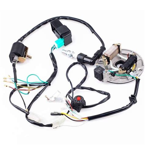 Buy Annpee Kick Start Dirt Pit Bike Wire Harness Wiring Loom CDI ...
