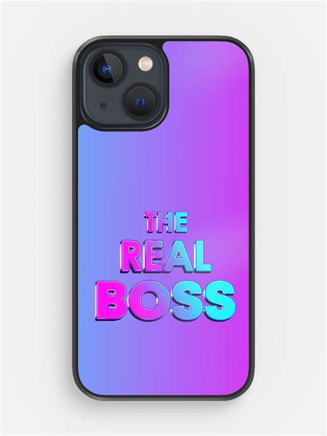 I am the Real Boss - iPhone 13 Cover - Buy Online in India | Macmerise