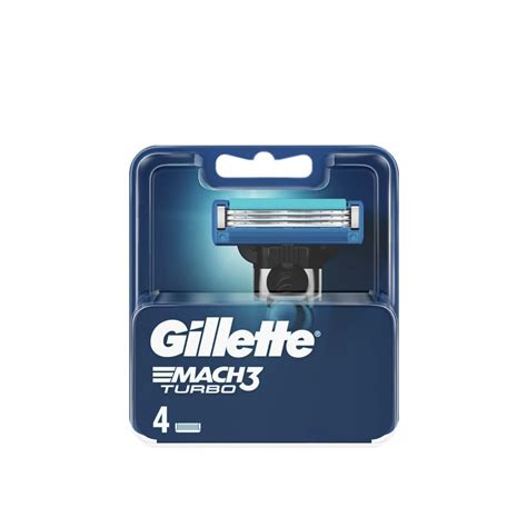 GILLETTE MACH 3 TURBO 4 B امواس - Tay Pharmacies