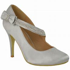 Bridal Shoes Reception by Womens Bridal Wedding Prom High Heel Classic Bridal Shoes Reception