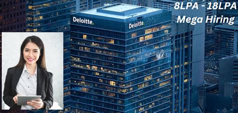 Deloitte + TCS Mega hiring for 80000+ Jobs in India for Fresher ...