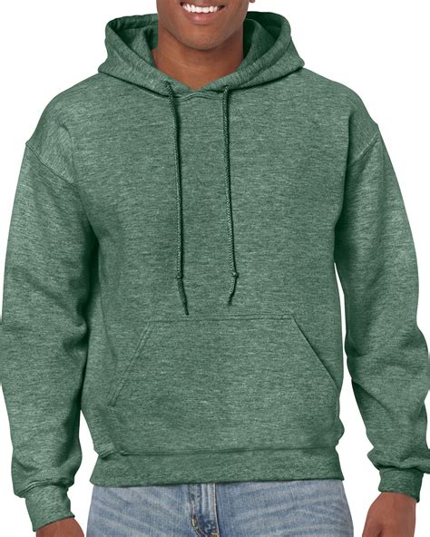 Gildan - Gildan Mens Heavy Blend Hooded Sweatshirt, M, Heather Sport ...
