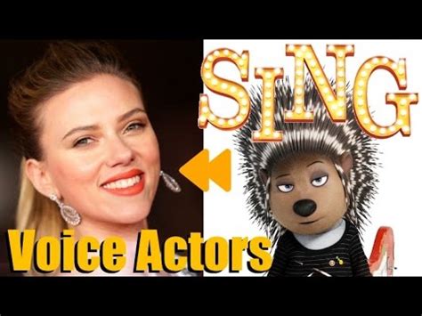 "Sing (2016)" Voice Actors and Characters   YouTube