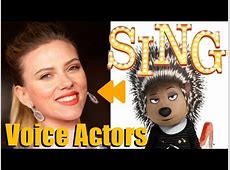 "Sing (2016)" Voice Actors and Characters   YouTube