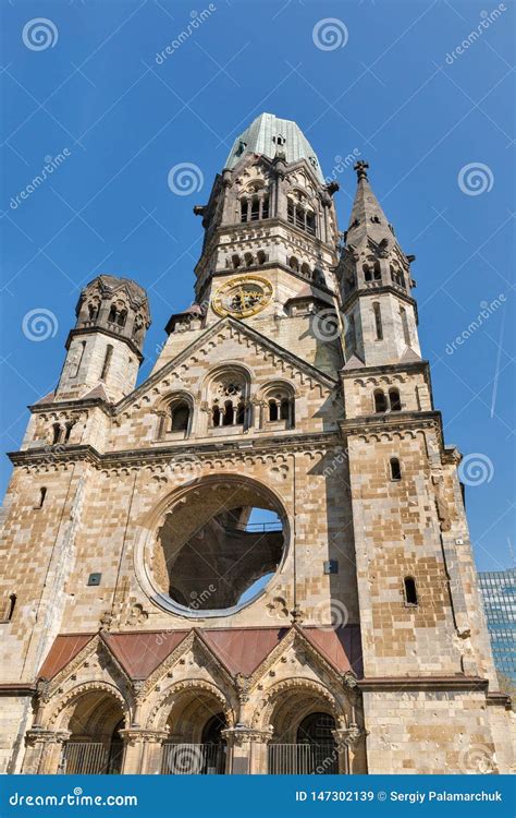 Kaiser Wilhelm Memorial Church in Berlin, Germany Stock Image - Image ...