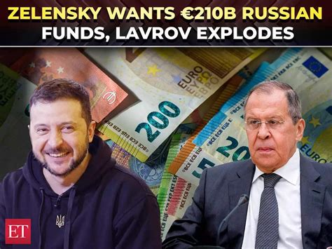 Give Russia's €210B frozen assets to us: Zelensky to Europe; Lavrov ...