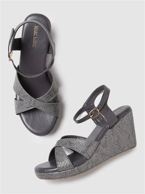 Double Straps Wedge Heels – Marc Loire