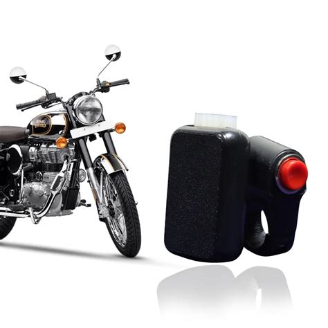 SIMTAC Hazarf flasher Adapter for RE Classic 350 with switch Version 6 ...
