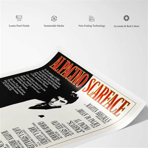 Scarface Old Movie Poster: Buy Movie Posters Online – Dessine Art