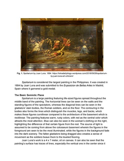 Painting Spoliarium Meaning In Tagalog at James Kettler blog