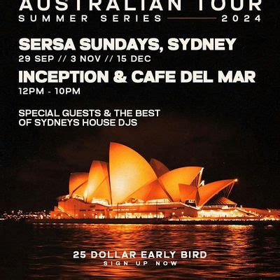 SERSA AUS TOUR: CHRISTMAS PARTY: SPECIAL GUESTS TBA, King Street Wharf ...