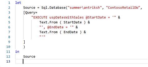 Image result for Tutorial On Stored Procedure Input Parameters in Power Bi