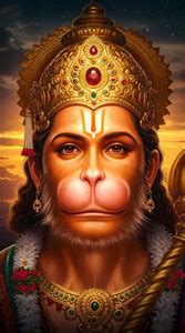 swaroopa 16.5 inch Hanuman ji A3 size non tearable sticker Self ...