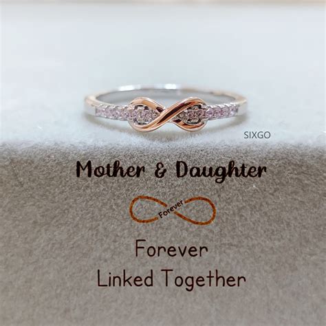 Mother & Daughter Forever Linked Together Ring - Gift for Daughter ...