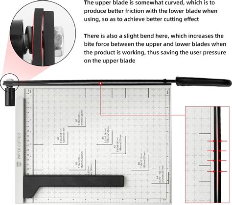 ZEQUAN Guillotine Paper Cutter, 12 Inch Heavy Duty India | Ubuy