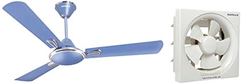 Buy Havells Festiva 1200mm Ceiling Fan (Ocean Blue) + Havells Ventil ...