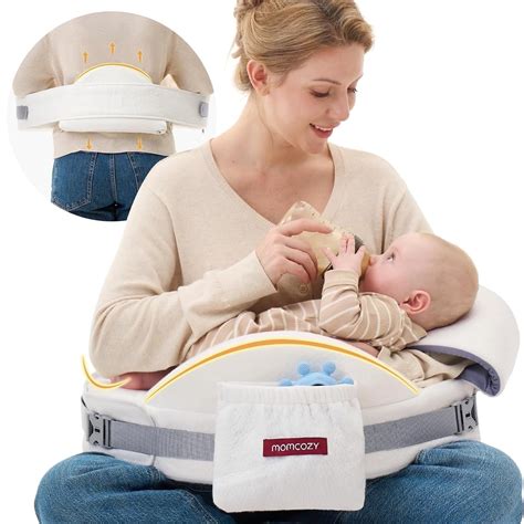 Momcozy CozyPro Nursing Pillow for Mom Breastfeeding - Ergonomic ...