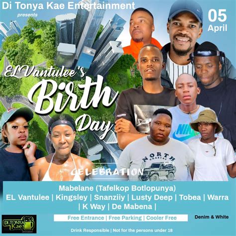 EL Vantulees birthday celebration , Tafelkop Botlopunya, Middelburg, 5 ...