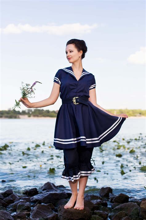 Victorian Swimsuit Vintage Bathing Suit | Etsy