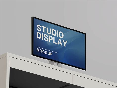 Free Apple Studio Display Mockup PSD - Good Mockups