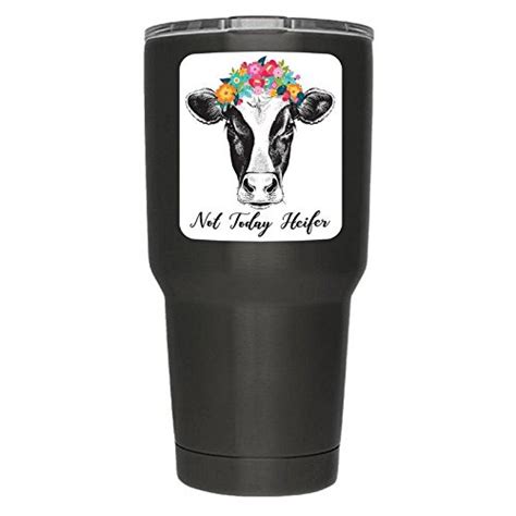 Cow Not Today Heifer Vinyl Decal Sticker (2 Pack) | Cars Trucks Vans ...