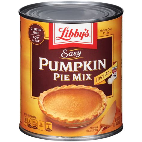 canned pumpkin pie filling recipe