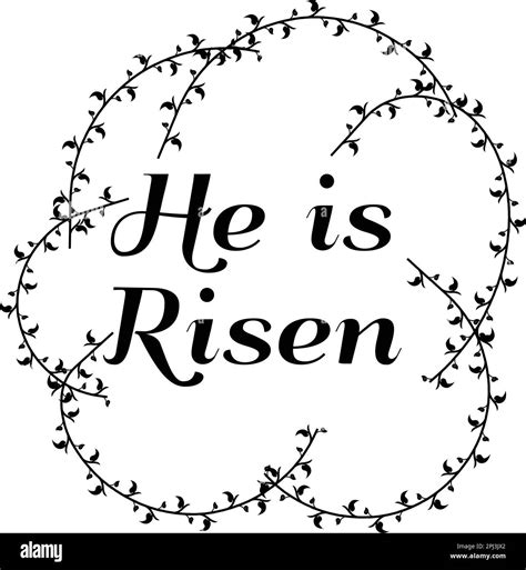 He Is Risen He Is Risen Indeed Clipart