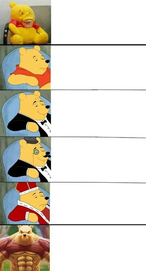 Pooh Bear Meme Template - 54+ Koleksi Gambar