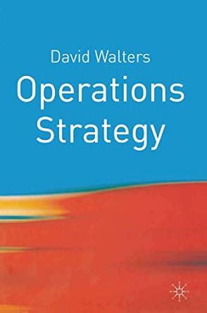 Buy Operations Strategy: A Value Chain Approach Book Online at Low ...