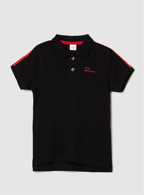 Buy Boys Solid Polo T-shirt Online at just Rs. 399.0 - 1000013571629 ...