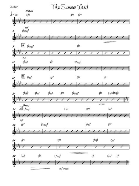 Image result for Summer Wind Ukulele Tutorial