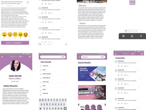 Android-App Interface Design 的图像结果