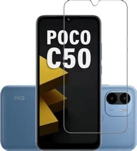 INFINITYWORLD Tempered Glass Guard for POCO C51, POCO C50, POCO C31, Mi ...