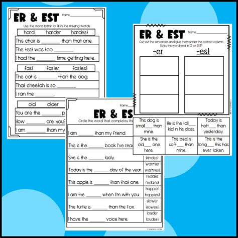 All Words With Er Endings