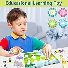 FullnessKids 40+ Activities Montessori Busy Book | Toddler Busy Binder ...