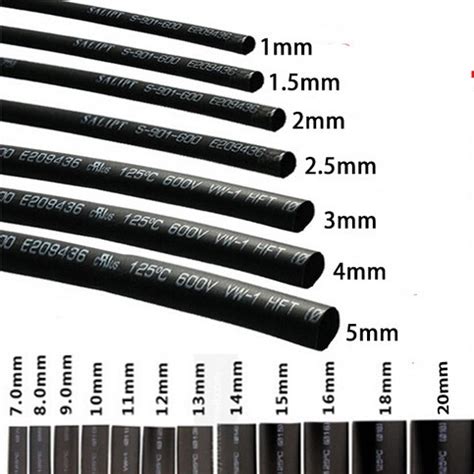 Jual Heat Shrink Tube Selongsong Selang Bakar 2mm 3mm 4mm 5mm 6mm 8mm ...