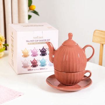 Luxurious Ceramic Tea Sets Online - Tea Pot Set | Nestasia