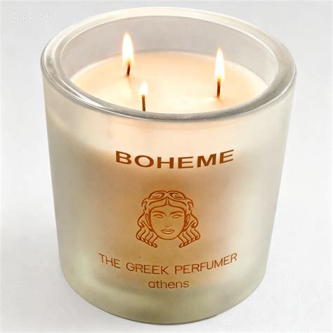 BOHEME scented candle - The Greek Perfumer