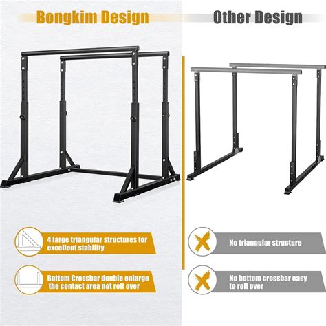 Bongkim Dip Bar, Heavy Duty Dip Station with 7 India | Ubuy