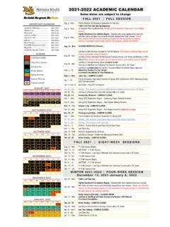 2021-2022 ACADEMIC CALENDAR - Nevada State College / 2021-2022-academic ...