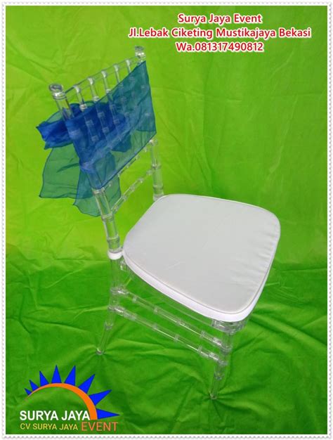 Pusat Peminjaman Kursi Tiffany Acrylic Trend 2023