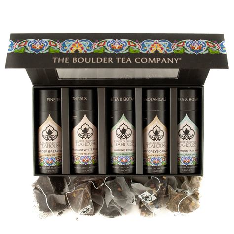 Bestselling Blends Sachet Tea Gift Set - 5 Teas – The Boulder Tea Company
