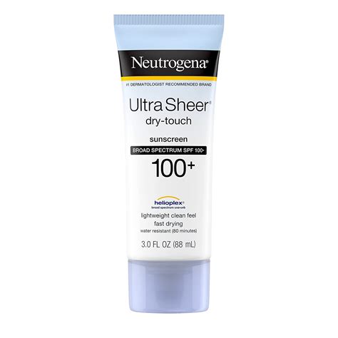 Neutrogena Ultra Sheer Dry-Touch Sunblock, SPF 100 aus den USA : Amazon ...