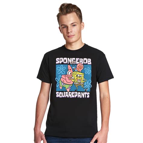 SpongeBob - Friends T-Shirt schwarz | Elbenwald
