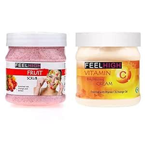 Buy Feelhigh Face & Body Mix Fruit Scrub Enriched with Mix Fruit ...