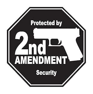 CCI Protected 2nd Amendment Security Decal Vinyl Sticker|Cars Trucks ...