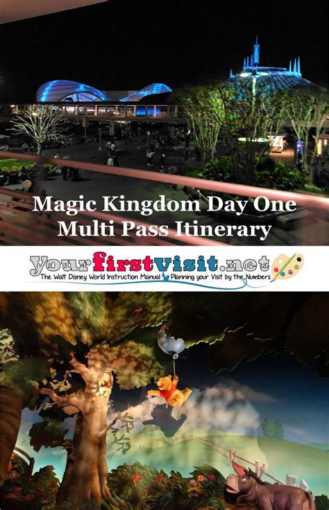 Magic Kingdom Day 1 Disney World Multi Pass Itinerary with Tiana ...