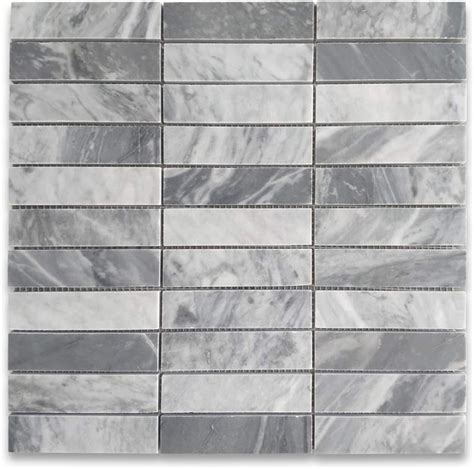 StoneCenterOnline Stone Center Online Bardiglio Gray Marble 1x4 India ...