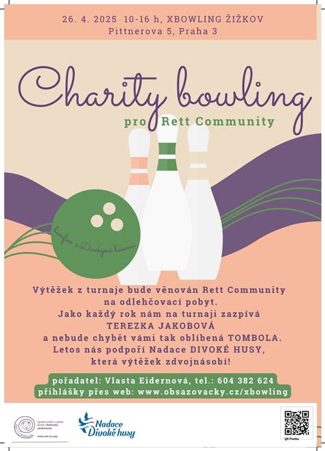 Charita bowling pro Rett community, Praha 3 - Žižkov, Prague, 26 April ...